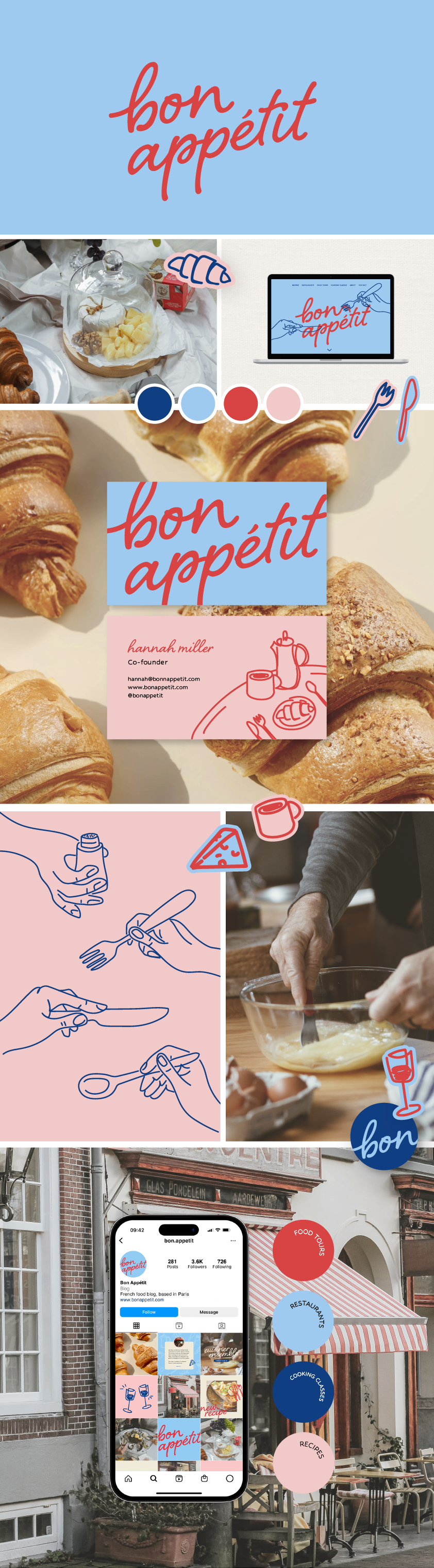 Bon Appétit branding overview