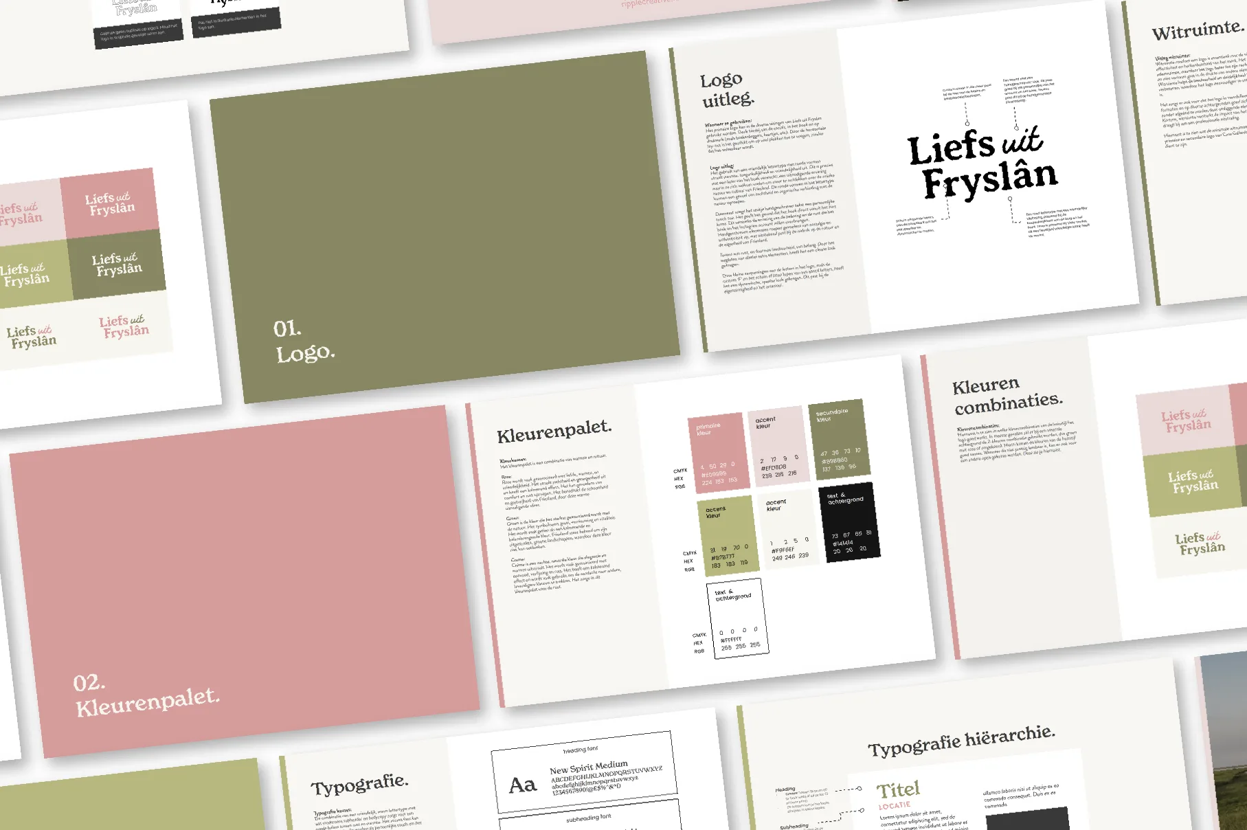 Brand guidelines Liefs uit Fryslan
