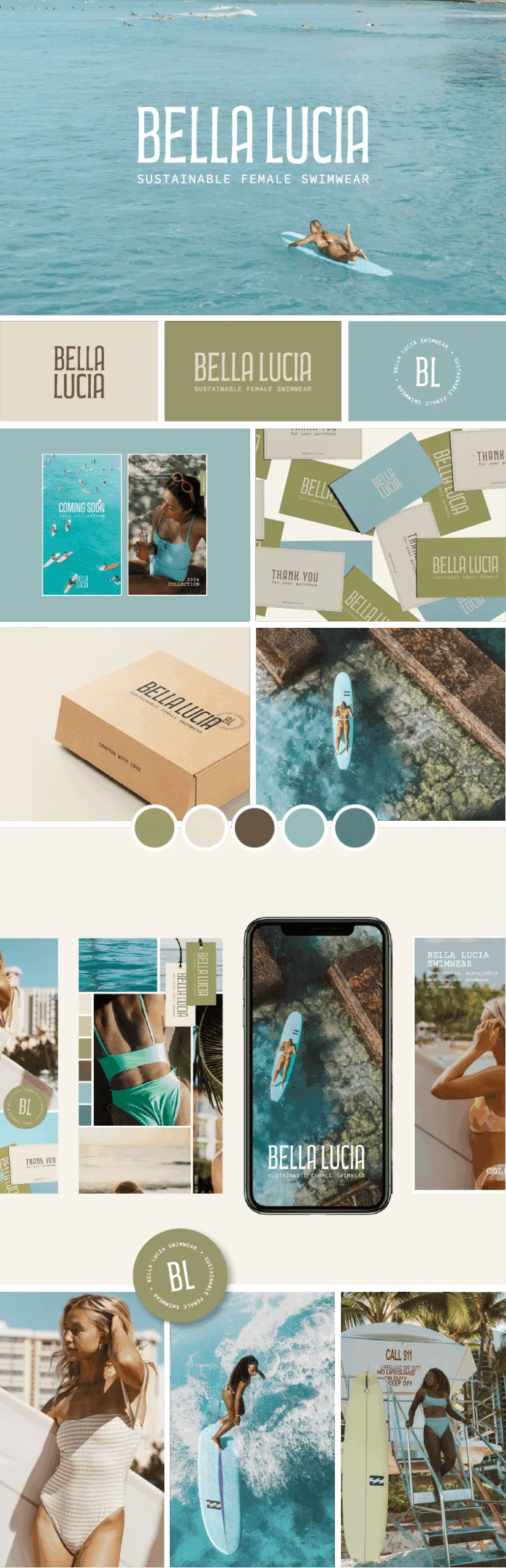 BellaLucia_Portfolio Bella Lucia branding overview