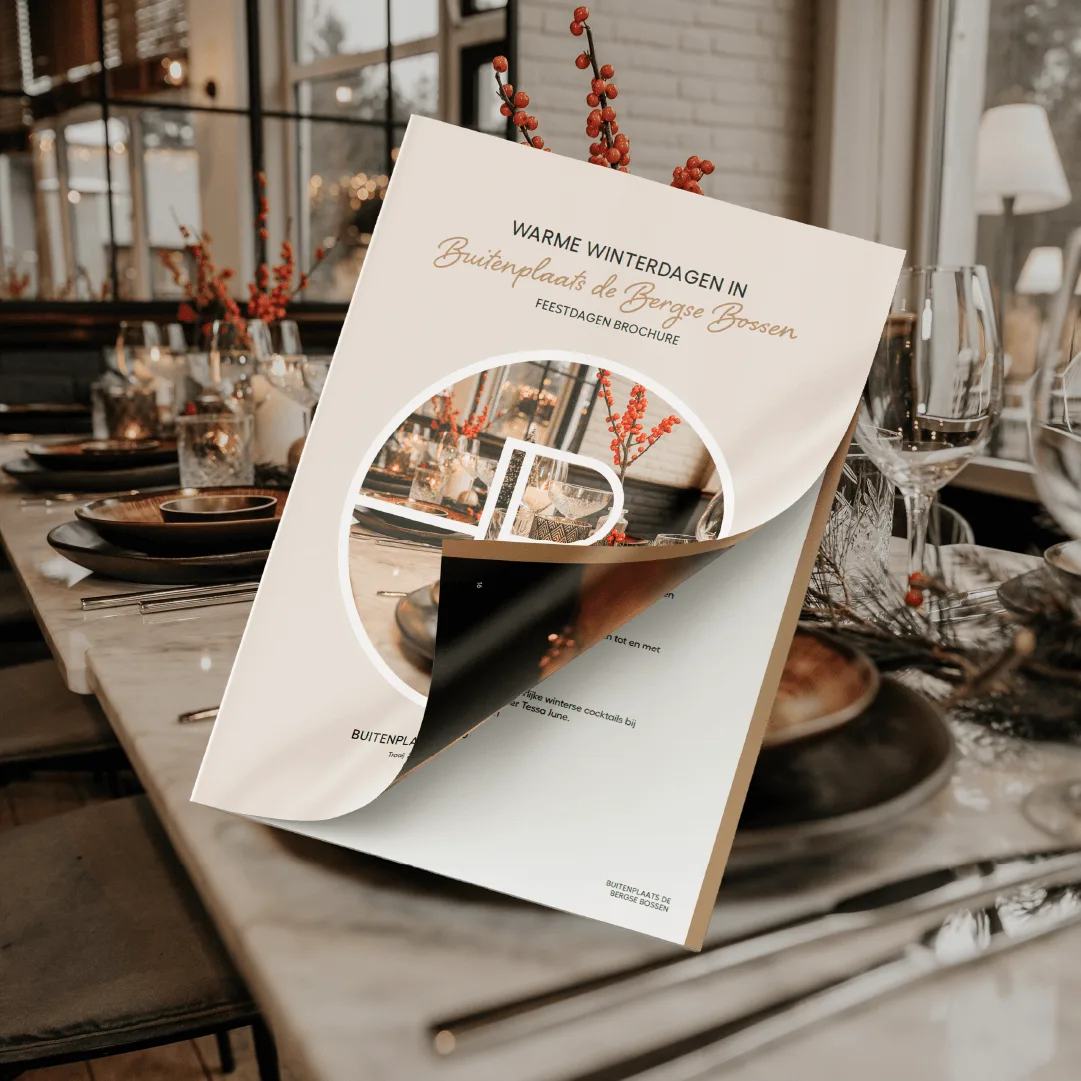 Buitenplaats de Bergse Bossen Feestdagen Brochure