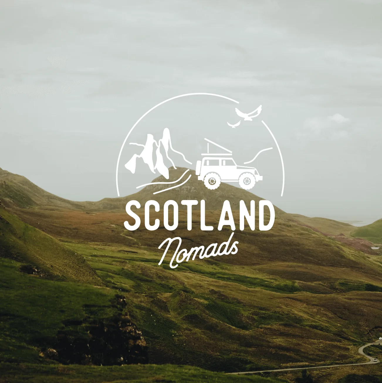 Scotland Nomads Kaartje Edinburgh