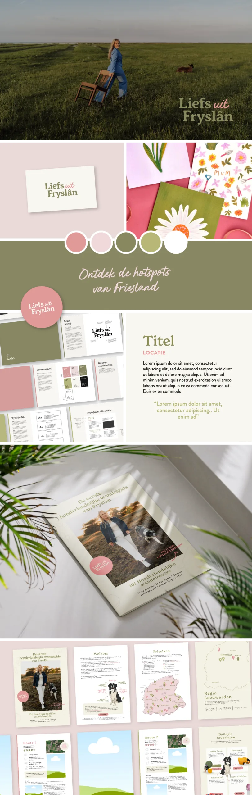 Liefs uit Fryslân branding overview