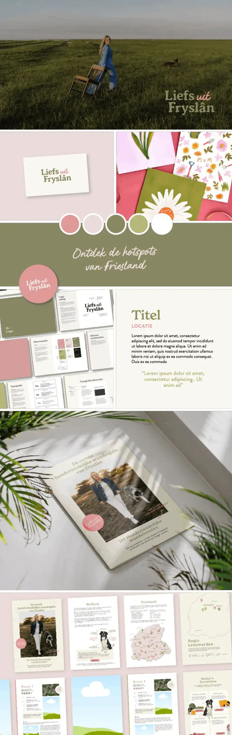 Liefs uit Fryslân branding overview